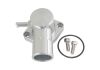 Aeroflow Billet Aluminium Swivel Thermostat Housing Silver