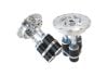Aeroflow Billet Triple Fuel Pump Hanger Polished 