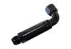 Aeroflow 90 Inline Scavenge Filter -12AN Black