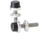 Aeroflow Universal Billet Bonnet Adjusters with 5/16in UNC Thread Polished Finish
