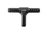 Aeroflow Aluminium Barb T-Piece Black 1/4in 6mm
