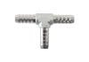 Aeroflow Aluminium Barb T-Piece Silver 5/16in 8mm