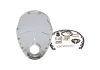 Aeroflow 2-Piece Billet Aluminium Timing Cover Silver 