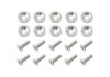 Aeroflow Billet Dress-Up/Fender Bolt Kit M6 x 1.00mm 20mm UHL Silver