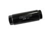 Aeroflow 40 Micron Pro Filter Black-8AN ORB Inlet/Outlet Ports 3-1/2in x 1-1/4in