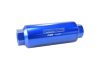 Aeroflow 100 Micron Pro Filter with -12AN ORB Ports Blue. 7in x 2.4in