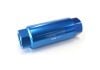 Aeroflow 60 Micron Pro Filter with -12AN ORB Ports Blue. 5-1/2in x 2in