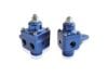 Aeroflow Billet 2 Port Carburettor Fuel Pressure Regulator 4-12PSI Blue 750HP