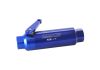 Aeroflow 60 Micron Pro Filter with Ball Valve Blue -12 ORB Ports. 5.5in x 2in