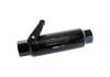 Aeroflow 60 Micron Pro Filter with Ball Valve Black -12 ORB Ports. 5.5in x 2in