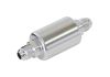 Aeroflow Billet Fuel Filter -6AN40 micron Stainless element 1.25in x 3in L Silver