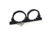 Aeroflow Dual Billet Filter Bracket Black 