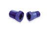 Aeroflow Temperature Probe Adapter 1/2in NPT to 5/8in-18 UNF Blue