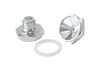 Aeroflow Power Valve Blank Plug Silver