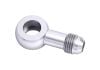 Aeroflow Alloy AN Banjo Fitting 8mm to -3AN Silver
