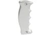 Aeroflow AF72-9912 Bare Pistol Grip Side Plate Drivers Side Handle Silver