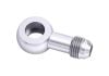 Aeroflow Alloy AN Banjo Fitting 14mm to -4AN Silver