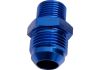 Aeroflow Metric to Male Flare Adapter M12 x 1.25mm to -8AN Blue