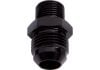 Aeroflow Water Inlet/Outlet Male -6AN to M14 x 1.5mm Fitting Black 