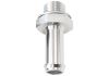 Aeroflow Barb Adapter M18 x 1.5mm to 5/8in Silver