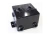 Aeroflow Universal Fabricated Alloy Tank 1.4L capacity 5in L x 5in W x 4in Black