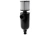 Aeroflow Universal Breather Tank Black With Single -12 ORB Port & Stainless Breather