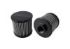 Aeroflow Stainless Billet Breather with -10AN Female Thread Black