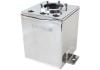 Aeroflow Single EFI Pump Surge Tank Polished Use With AF49-1014 Fuel