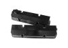 Aeroflow Fabricated Billet Valve Covers Black 
