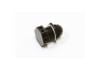 Aeroflow Bolt In Breather Bulkhead -12 Black