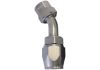 Aeroflow Kryptalon Series 1pc Full Flow Swivel 45 Hose-End -10AN Titanium Finish 