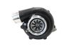 Aeroflow BOOSTED 4849 .72 Reverse Rotation Turbo V-Band Inlet & Outlet Ext Wastegate Black