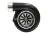 Aeroflow BOOSTED 6762 .83 Reverse Rotation Turbo V-Band Inlet & Outlet Ext Wastegate Black