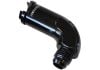Aeroflow 90 Push-On EFI Fuel Fitting 5/16in return side to -6AN Black