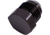 Aeroflow AN Flare Plug -12AN Black