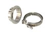 Aeroflow Compressor Outlet Flange & V-Band Stainless