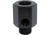 Aeroflow Metric Extension with 1/8in Port black M12 x 1.5