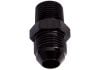 Aeroflow NPT to Straight Male Flare Adapter 1/8in to -4AN Black