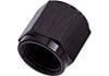 Aeroflow -6AN Aluminium Tube Nut to 3/8in Tube Black 