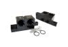 Aeroflow AF82-2009 GM LS 90Deg Oil Block Adapter Suits Front/Rear Sump -12ORB