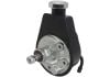 Aeroflow AF83-1000BLK Power Steering Saginaw Pump Black Keyway Shaft No Pulley