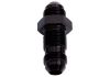 Aeroflow Straight AN Bulkhead -3AN Black