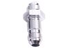 Aeroflow Straight AN Bulkhead -3AN Silver