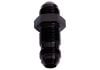 Aeroflow Straight AN Bulkhead -10AN Black