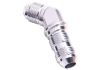 Aeroflow 45 AN Bulkhead -3AN Silver