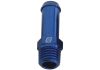 Aeroflow Male NPT to Barb Straight Adapter 1/16in to 1/4in Blue