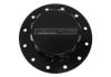 Aeroflow Screw-On Billet Fuel Cell Cap Assembly Black With Bolts & Gasket