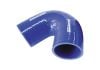 Aeroflow 135 Silicone Hose Elbow 2-1/2in 63mm IDGloss Blue. 3-15/16in 100mm Leg