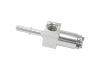 Aeroflow Push-On 3/8in Female to Male EFI Fuel Fitting Silver 1/8in NPT & -8 ORB Ports