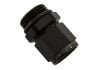 Aeroflow Male -8 ORB to Female -8AN Swivel Adapter Black